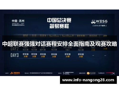 中超联赛强强对话赛程安排全面指南及观赛攻略
