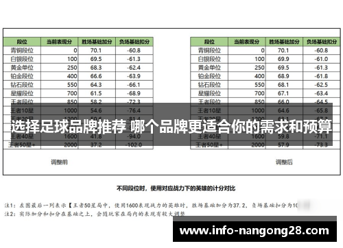 选择足球品牌推荐 哪个品牌更适合你的需求和预算